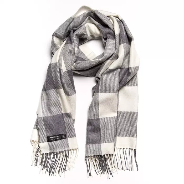 100% Extra Fine Merino Wool Wrap John Hanly