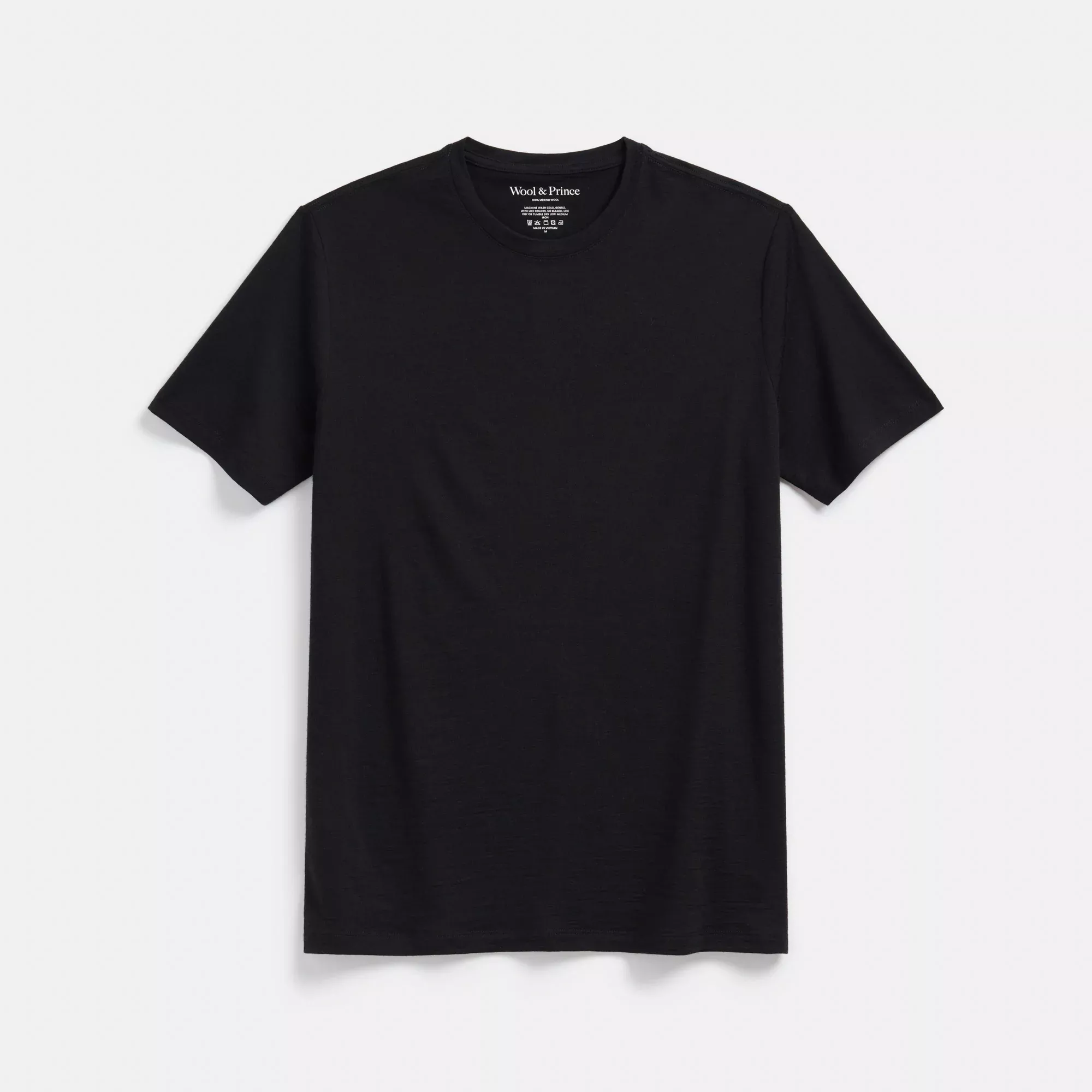100% Wool Crew Neck Tee