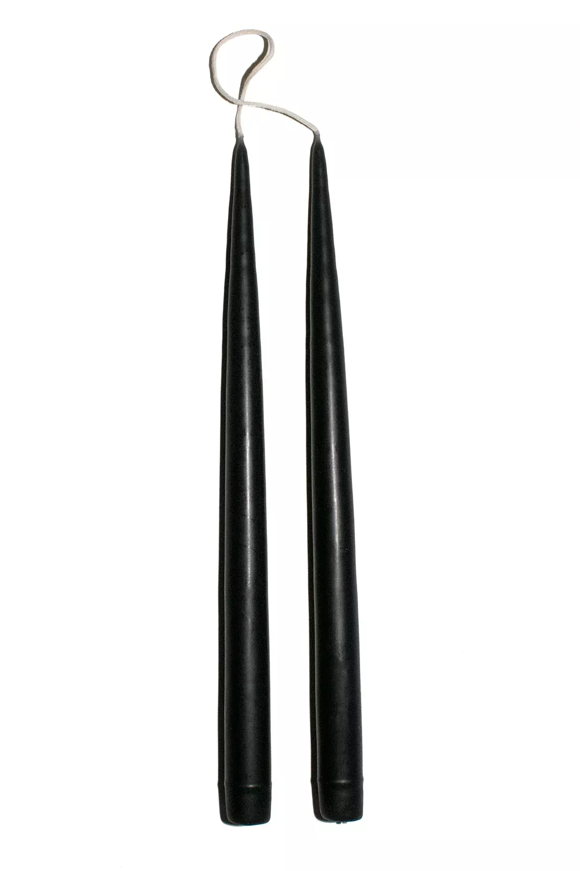 13" Black Tapers