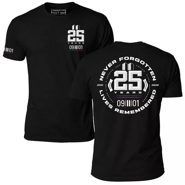 9/11 25th Anniversary T-Shirt