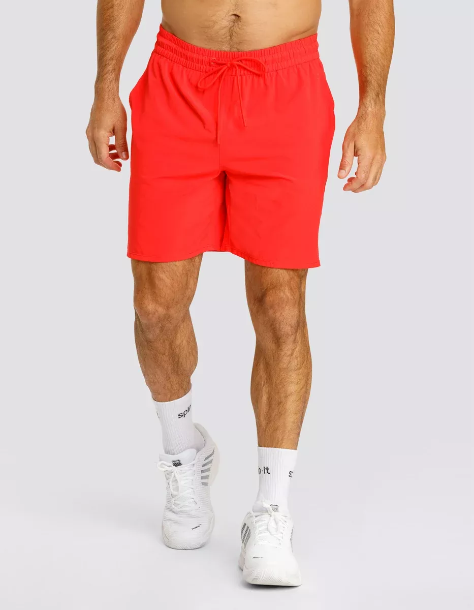 AARON 7" INSEAM SHORT - FLAMENCO RED