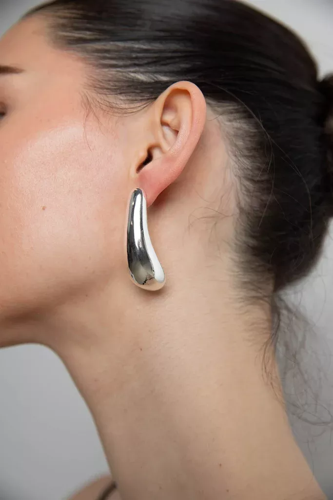 ABSTRACT DROP EARRING