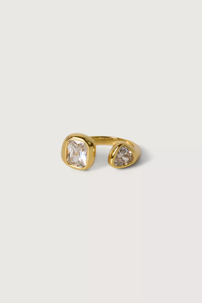 ABSTRACT GEM RING