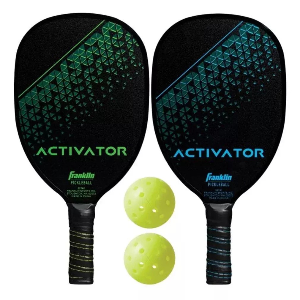 Activator Wood 2 Player Pickleball Paddle Set