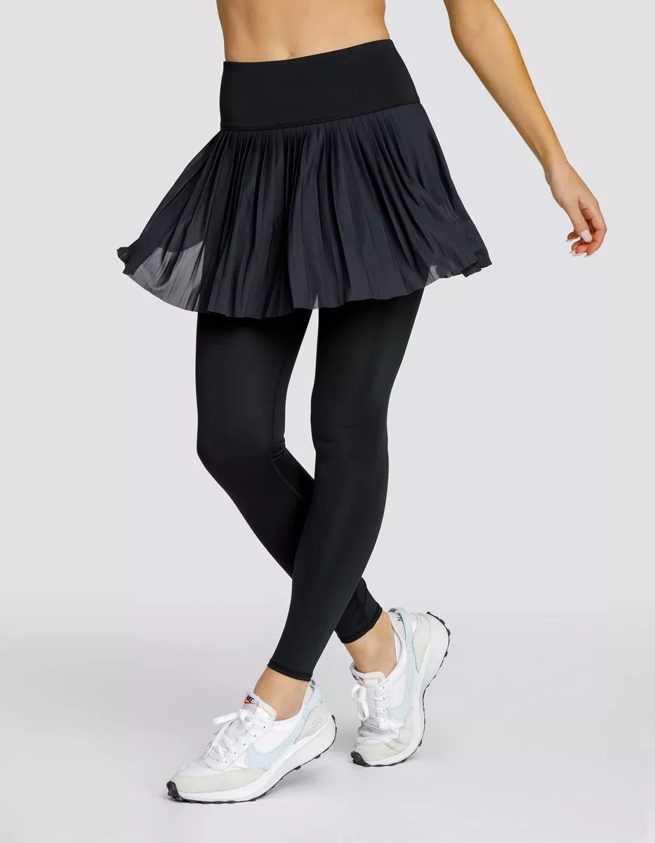 ALLEGRO HI-RISE SKIRTED LEGGING - ONYX