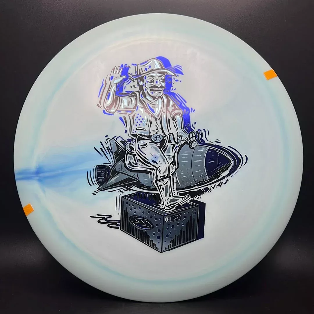 Alpha Warbird - "Ride Em Rocket Cowboy" Triple Foil