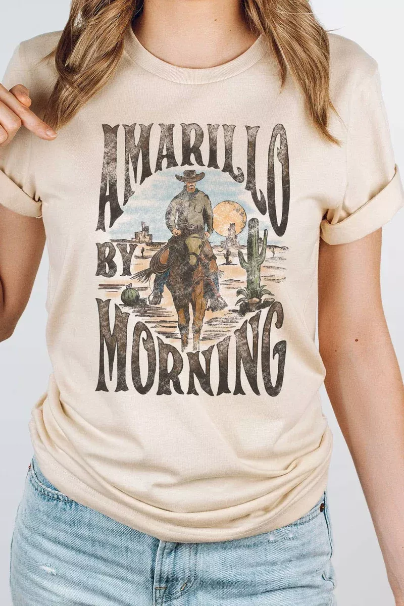 Amarillo By Morning Basic Graphic Tee