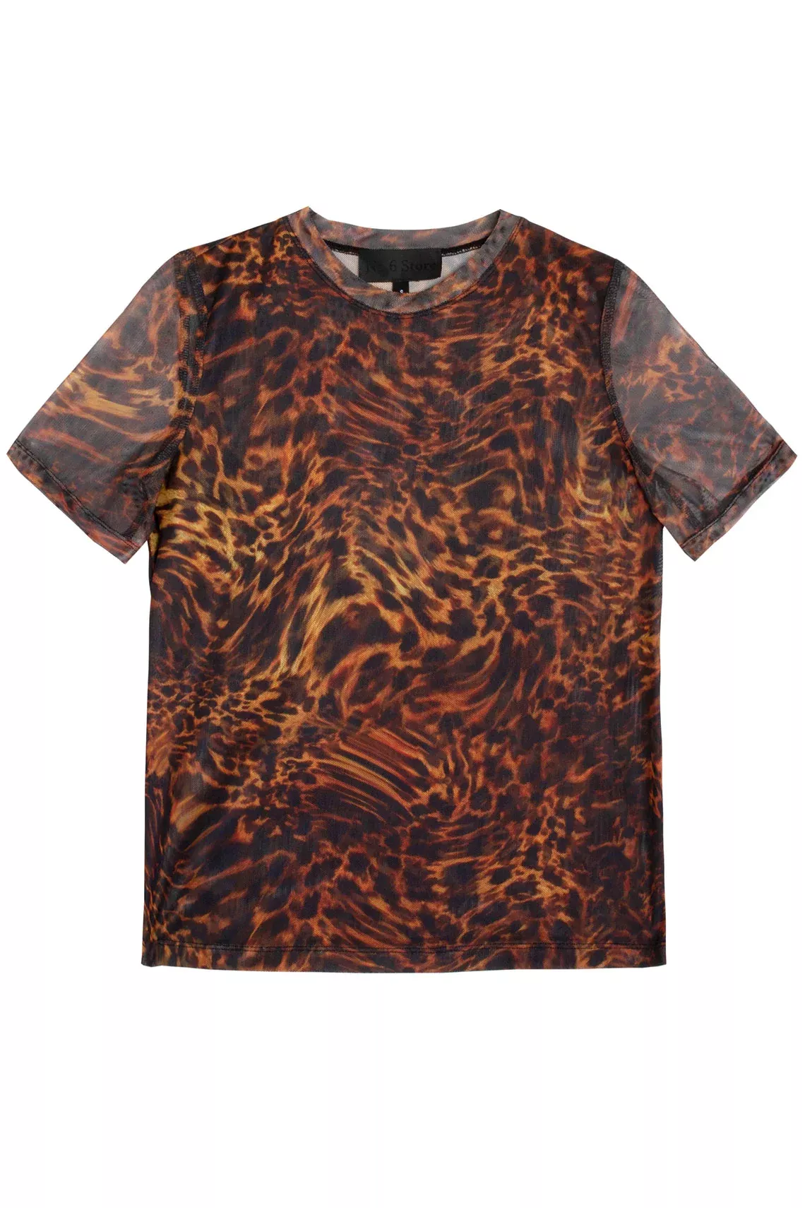 Animal Mesh Carey Top