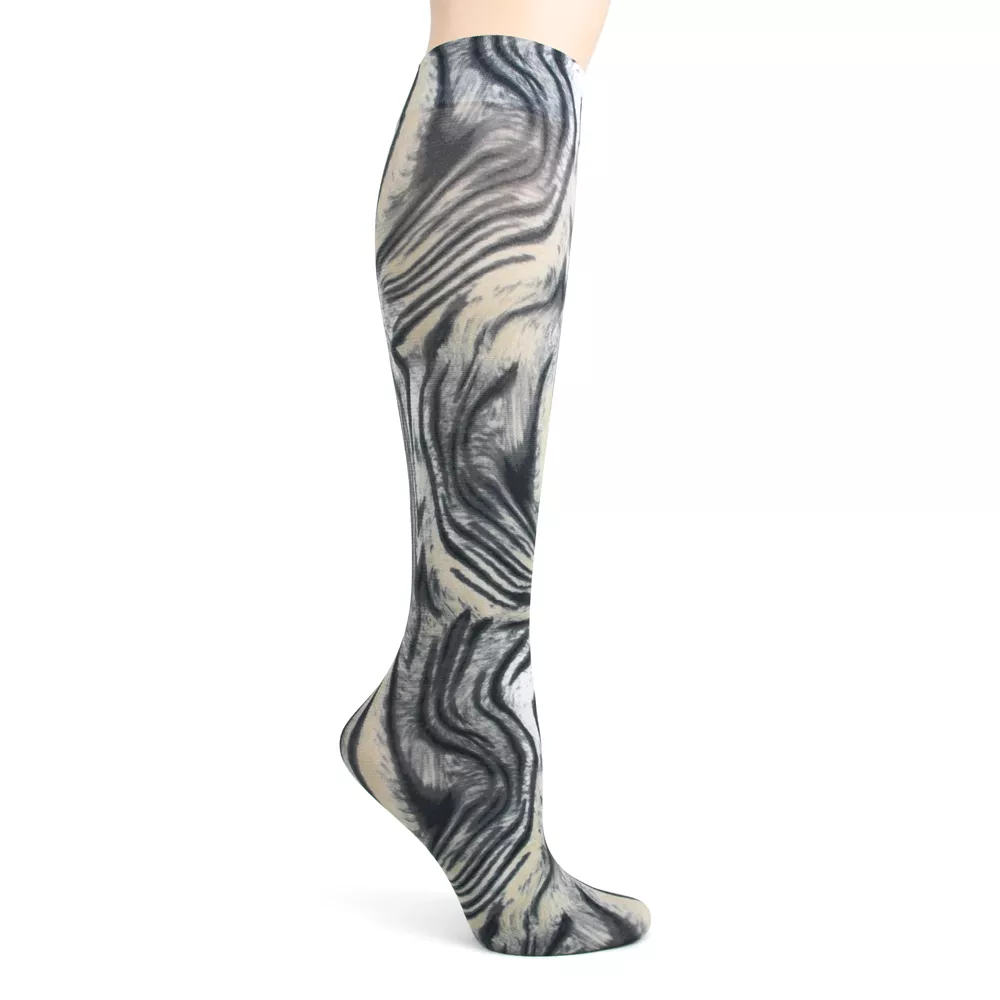Animal Swirl Trouser Socks
