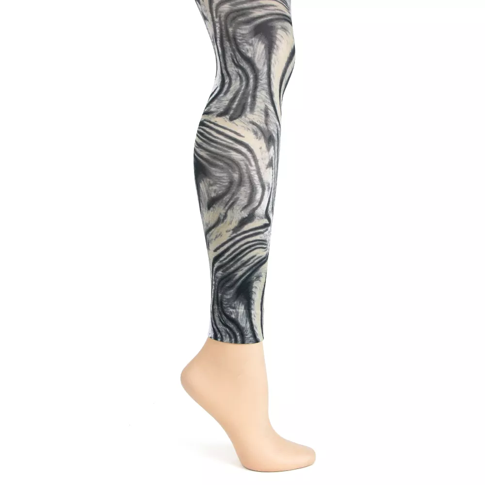 Animal SwirlFootless Tights