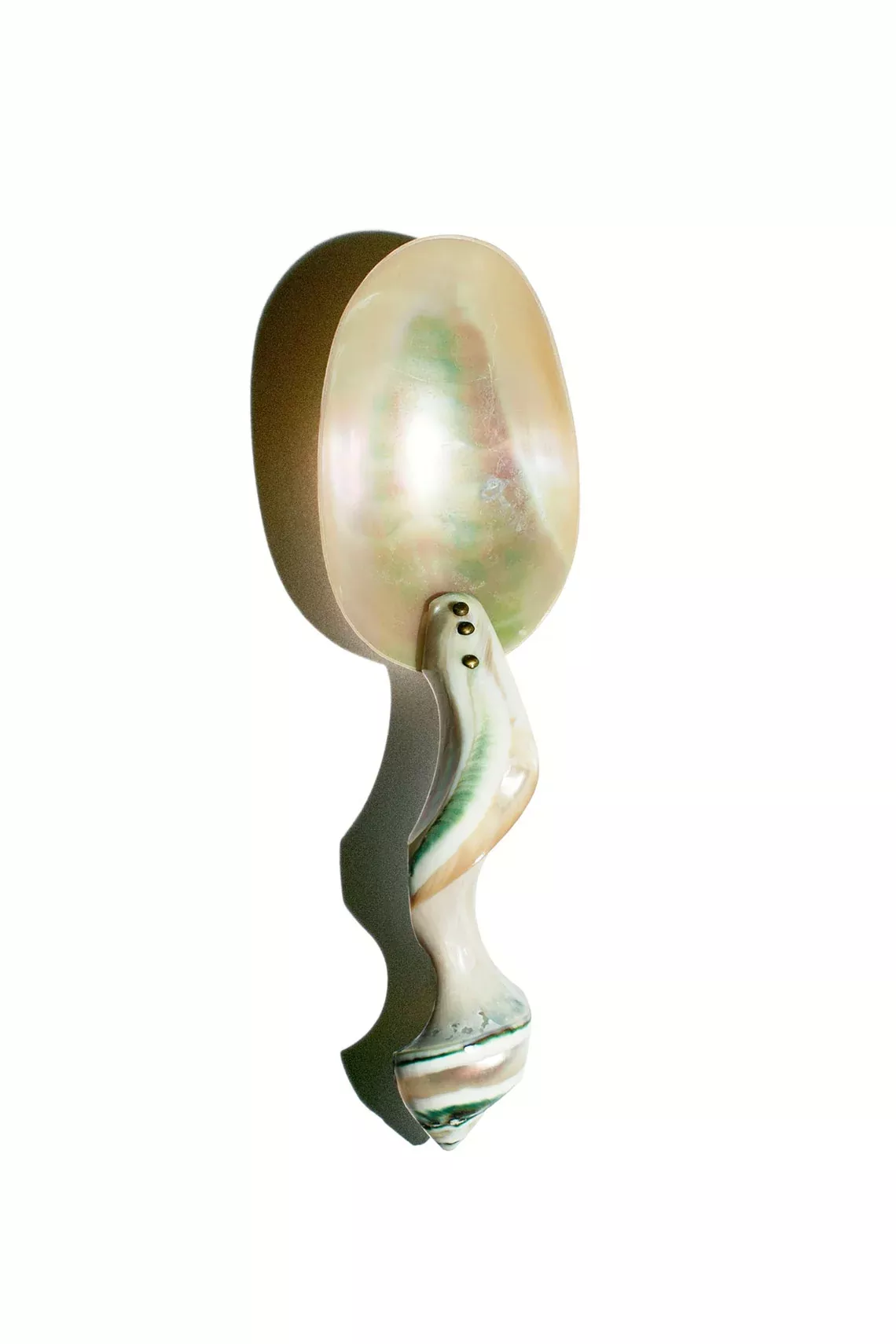 Antique Mother of Pearl Spoon