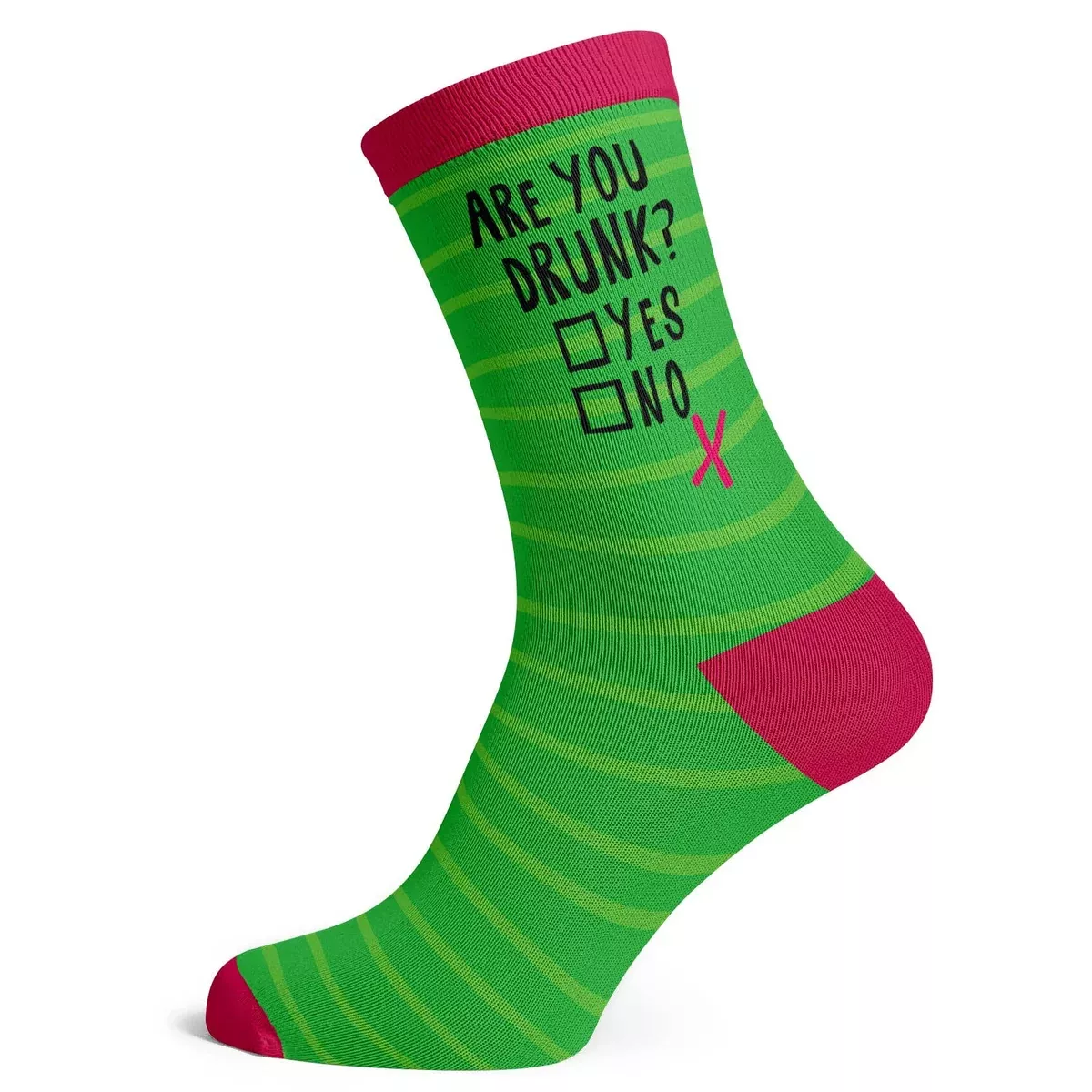 Are You Drunk Yes No Socks