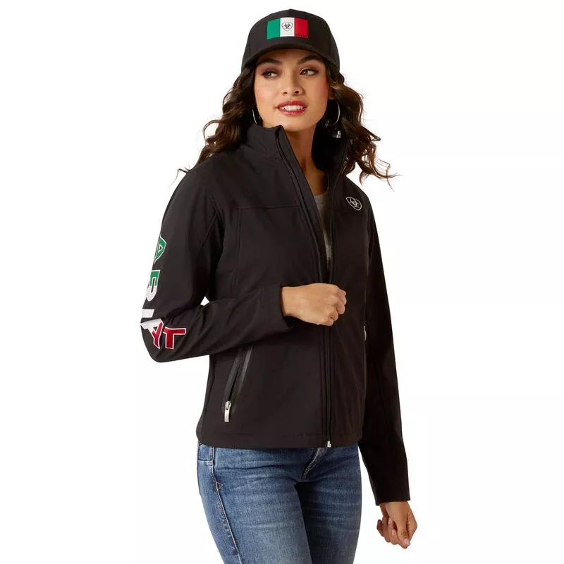 Ariat Ladies Classic Team Softshell MEXICO Jacket Style 10031428
