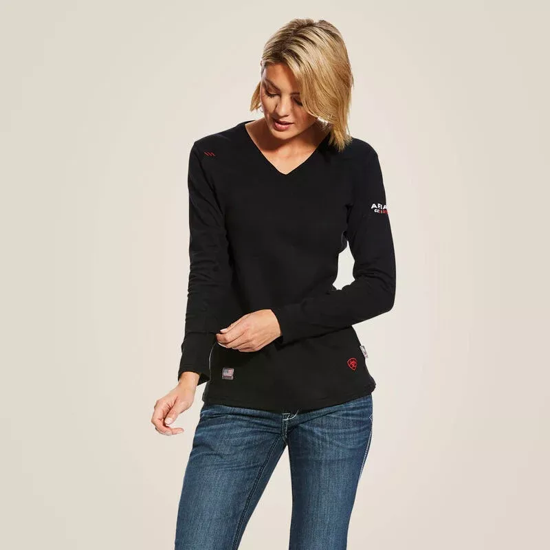 Ariat Ladies FR AC Crew Top Style 10025382