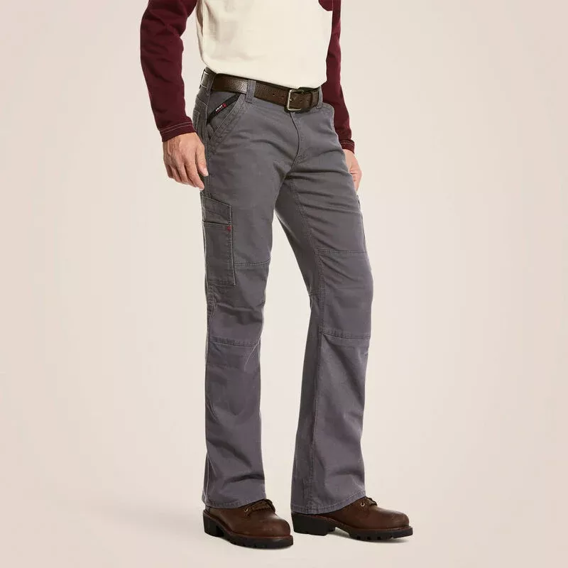 Ariat Mens FR M5 Stretch DuraLight Canvas Stackable Straight Leg Pant Style 10027705
