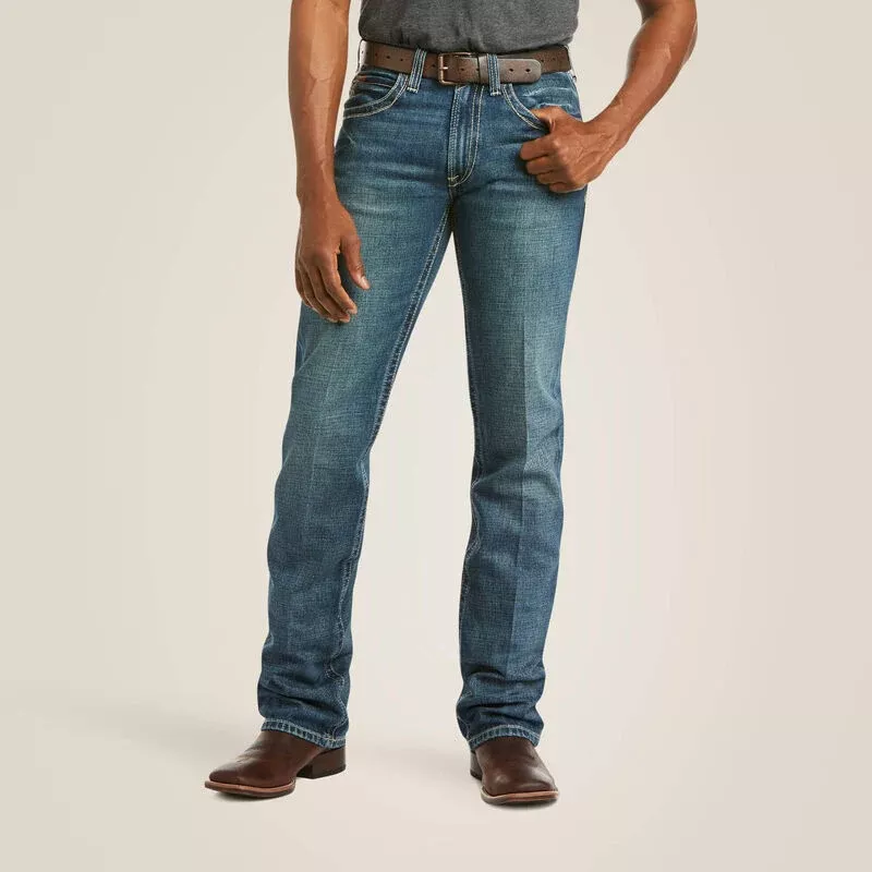Ariat Mens M5 Slim Boundary Stackable Straight Leg Jean Style 10014010