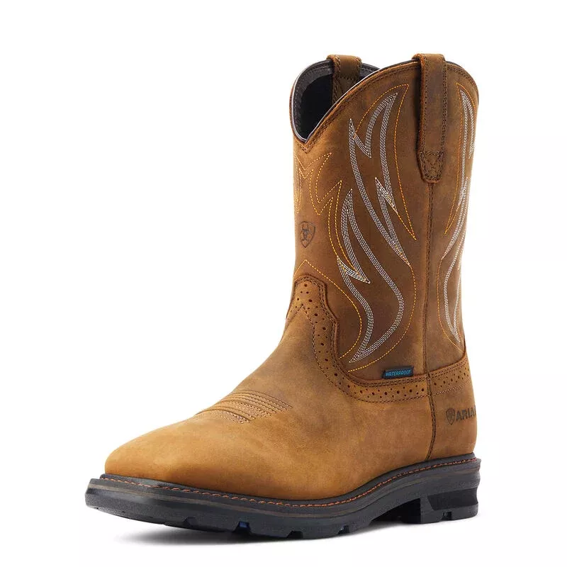 Ariat Sierra Shock Shield Waterproof Work Boot Style 10044545