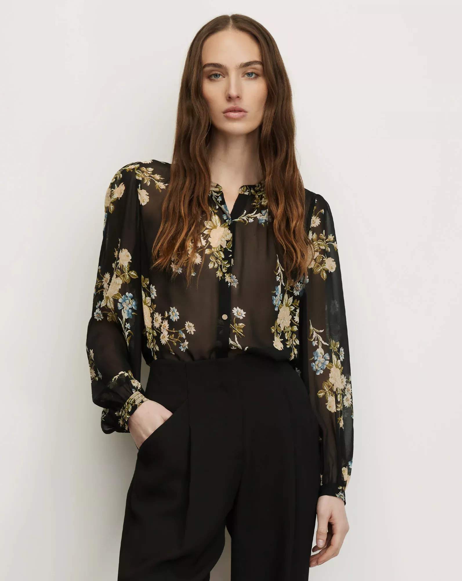 Ashlynn Silk Blouse