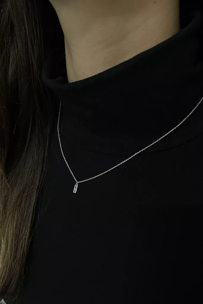 BAGUETTE ZIRCONIA NECKLACE