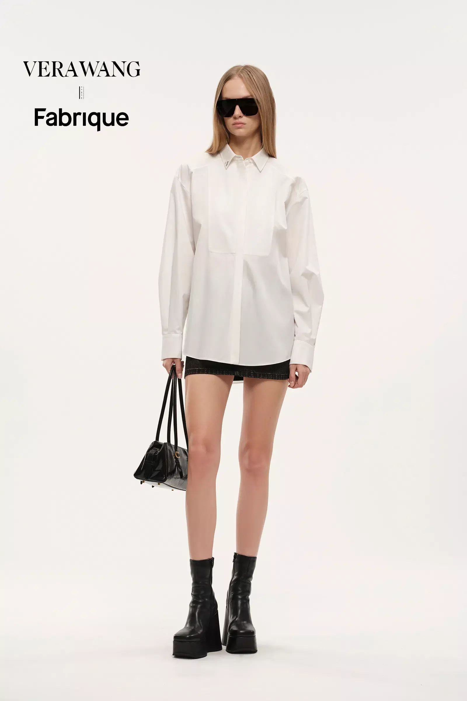 Ballad Metal Label Shirt in Cotton