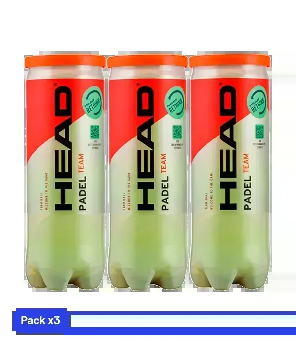 BallsHEAD Padel Team (Pack x3)