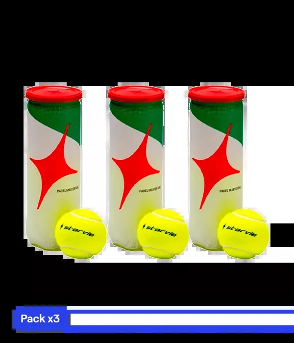 BallsStarvie Padel Master (Pack x3)