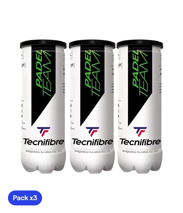 BallsTecnifibre Padel Team (Pack x3)