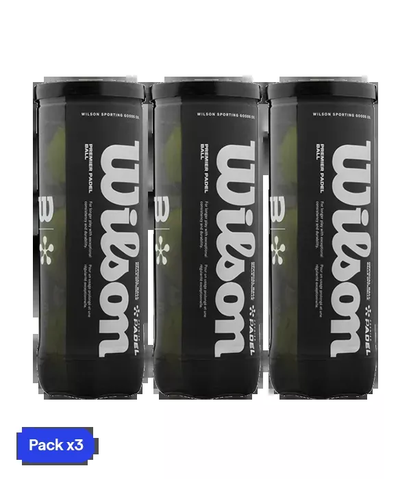 BallsWilson Padel Premier (Pack x3)