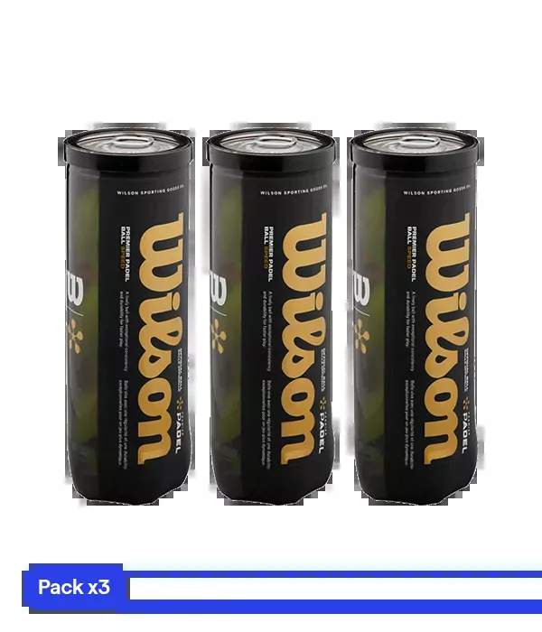 BallsWilson Padel Premier Speed (Pack x3)