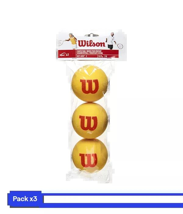 BallsWilson Tour Foam Tenis (Pack x3)
