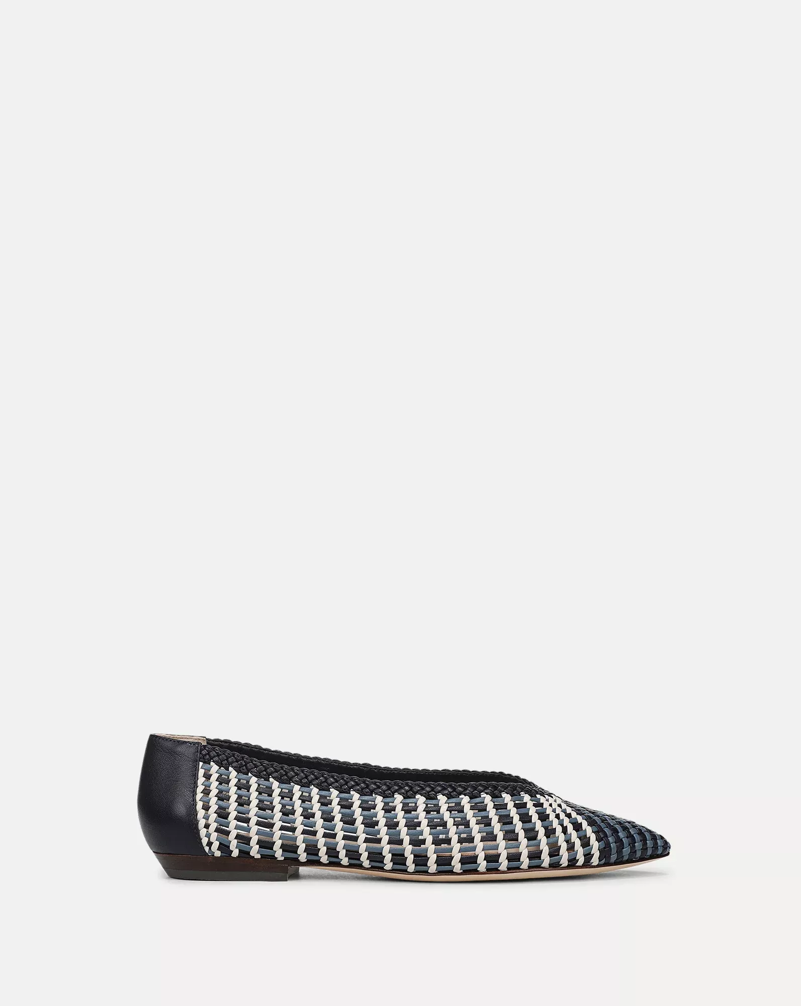 Bancroft Woven Leather Flat