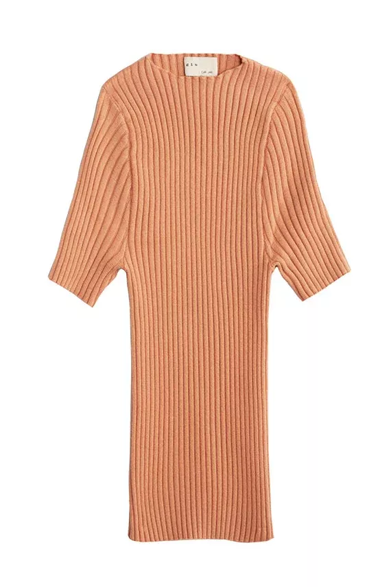 Bandaid Jewel Neck Tee