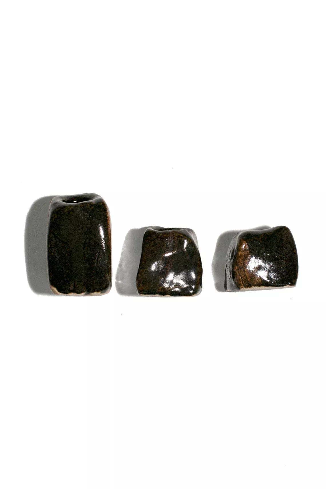 Bark Candle Holders