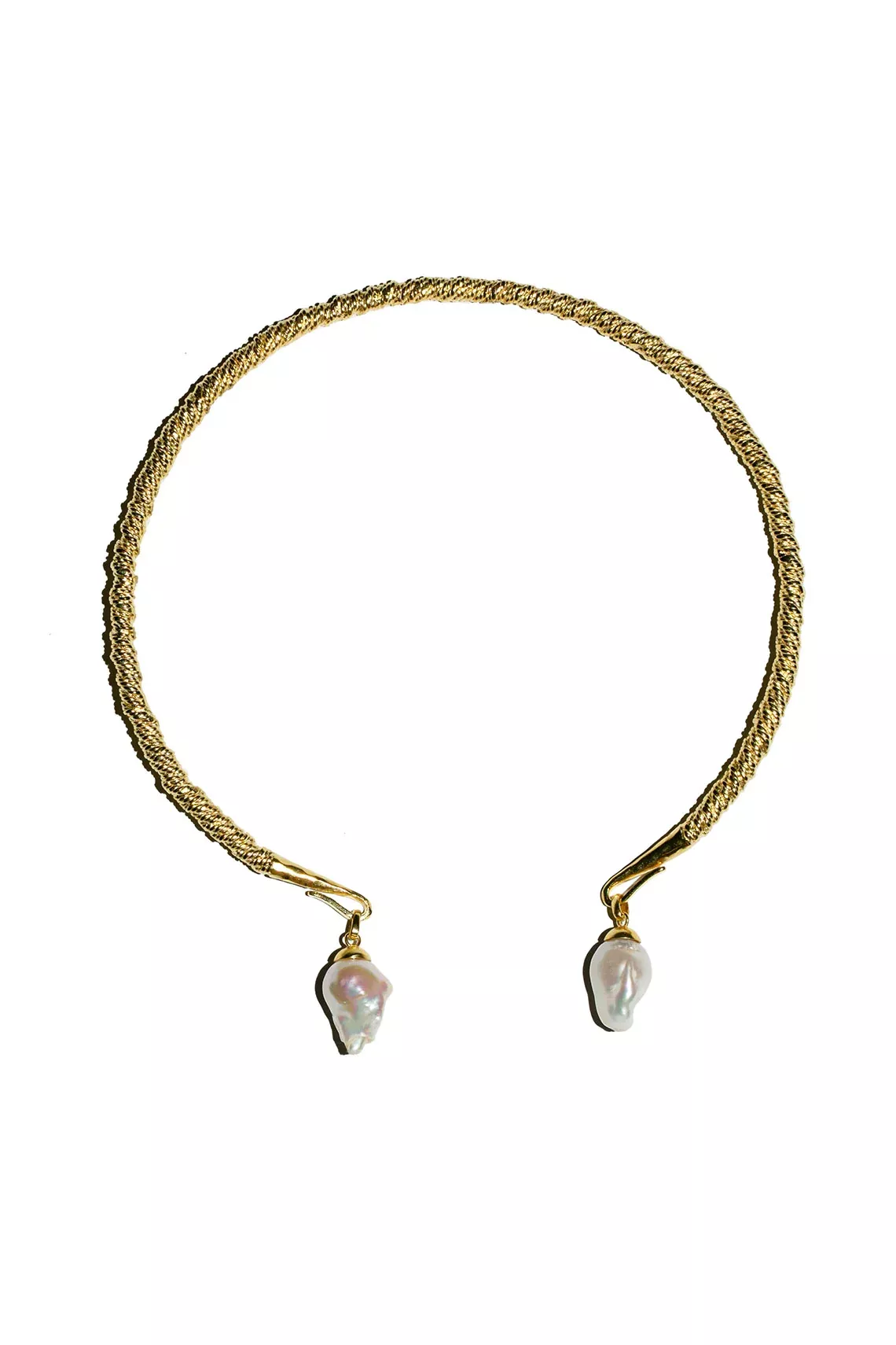 Baroque Pearl Droplet Collar