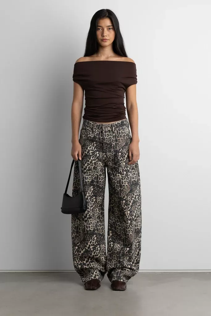 BARREL LEG DENIM JEAN