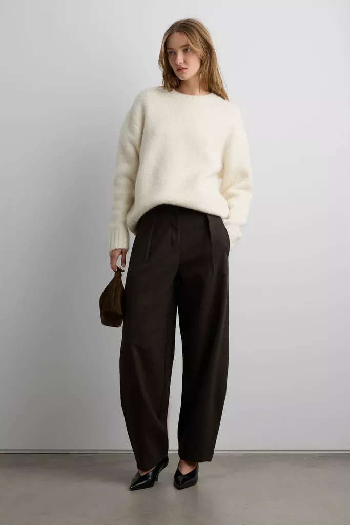 BARREL LEG TROUSER