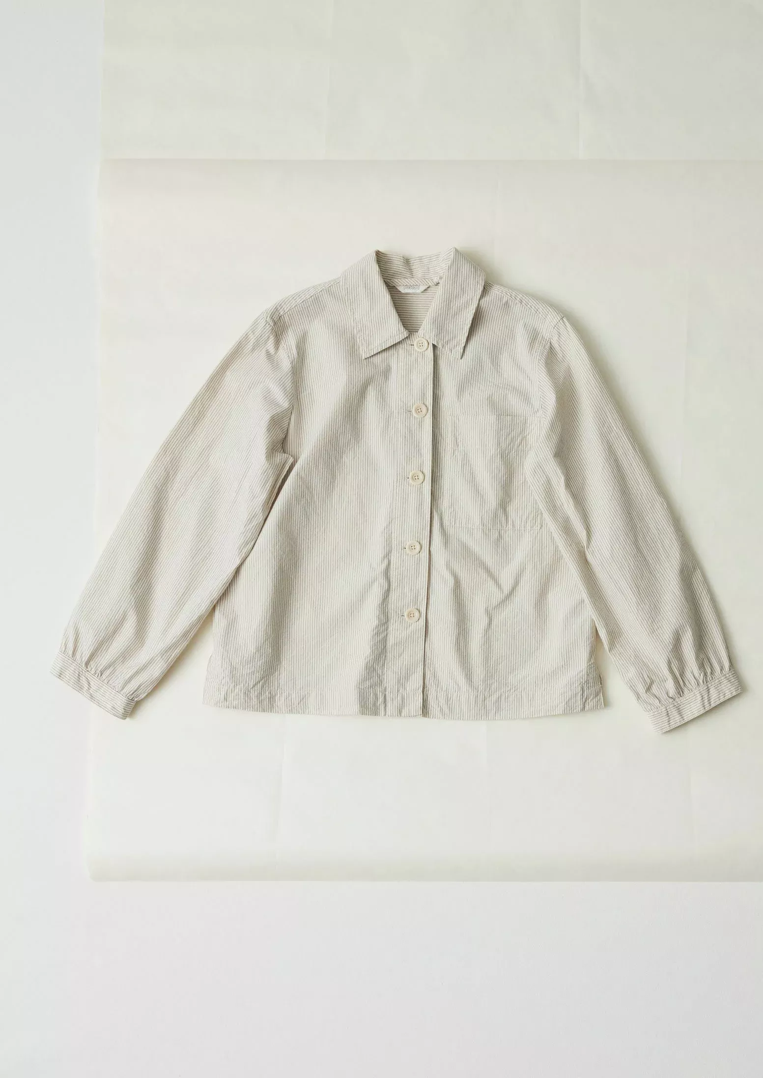Baya Patch Pocket Stripe Cotton Shirt