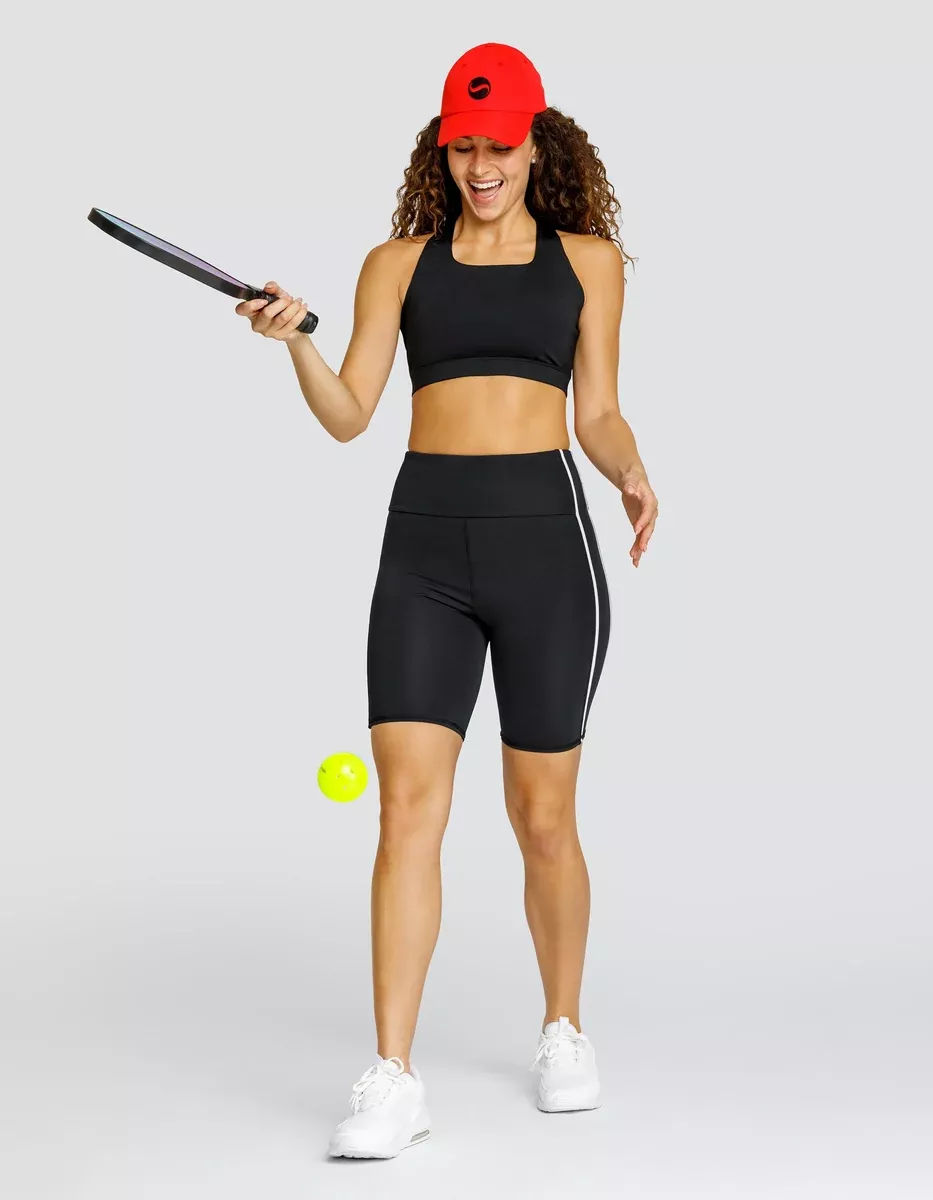 BEBE COMPRESSION SHORTS - ONYX BLACK