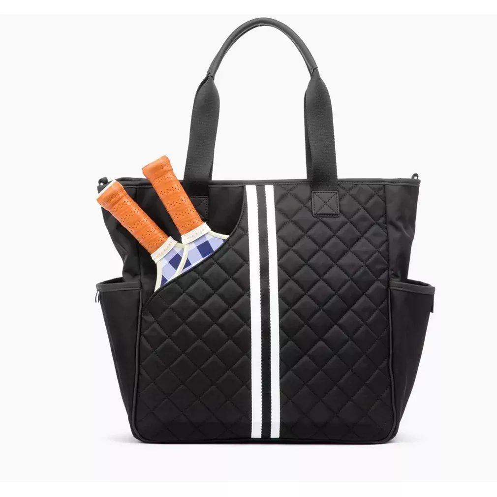 Belle Tennis and Pickleball Tote Black