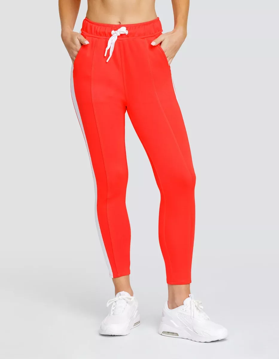 BERRI MID-RISE JOGGER - FLAMENCO