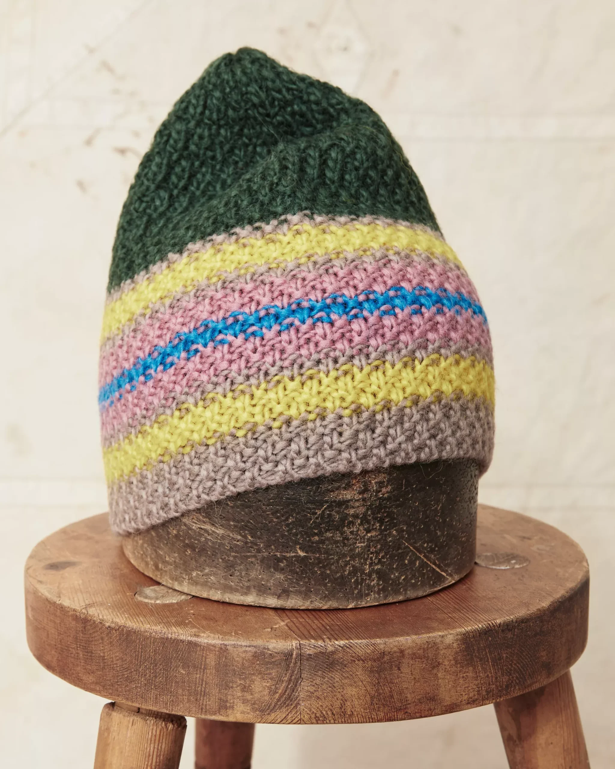 Big Rock Candy Mountaineering Dablam Wool Beanie - Fruit Stripe