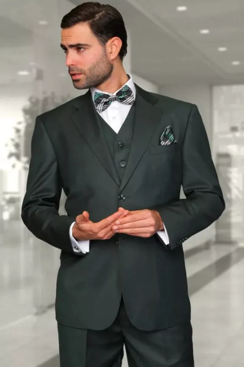 Big and Tall Suit - Hunter Big and Tall Regular Fit 3 PC Suit