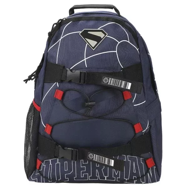 Bioworld DC Comics Superman Lightning Pattern Backpack