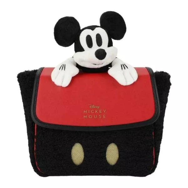 Bioworld Mickey Mouse Peek-a-boo Convertible Mini Backpack