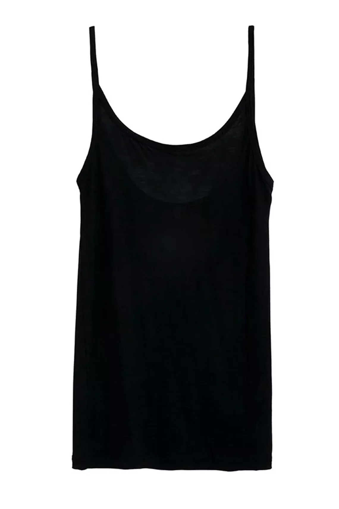 Black Bamboo Tank Top