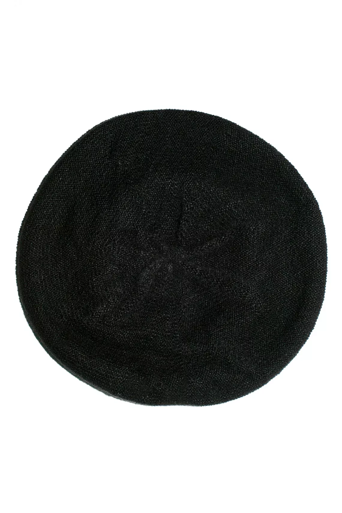 Black Cashmere Beret