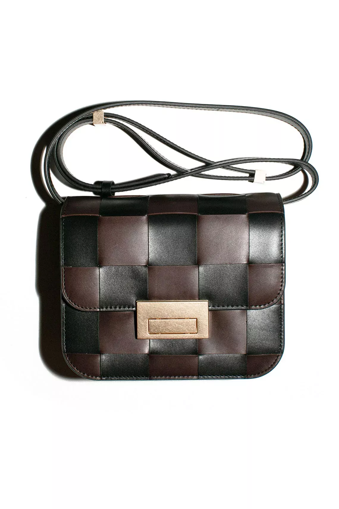 Black & Espresso Desi Bag