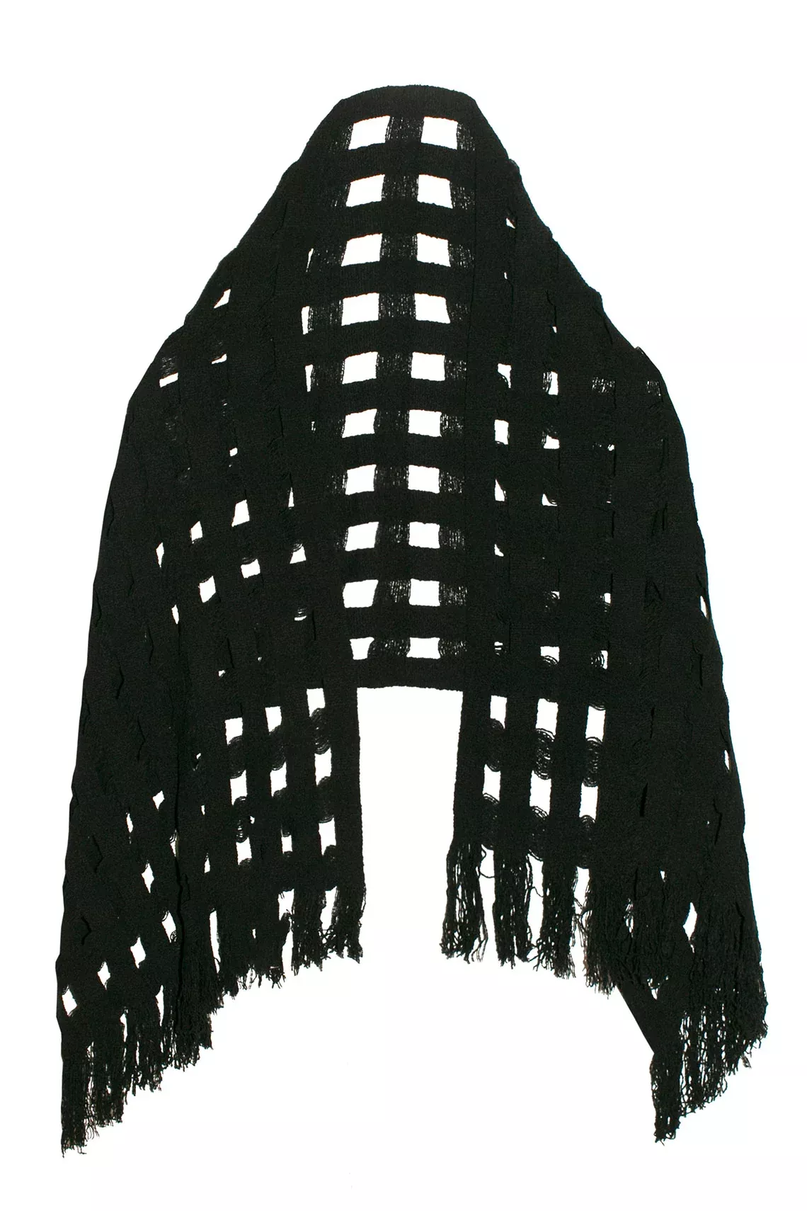 Black Grid Wrap