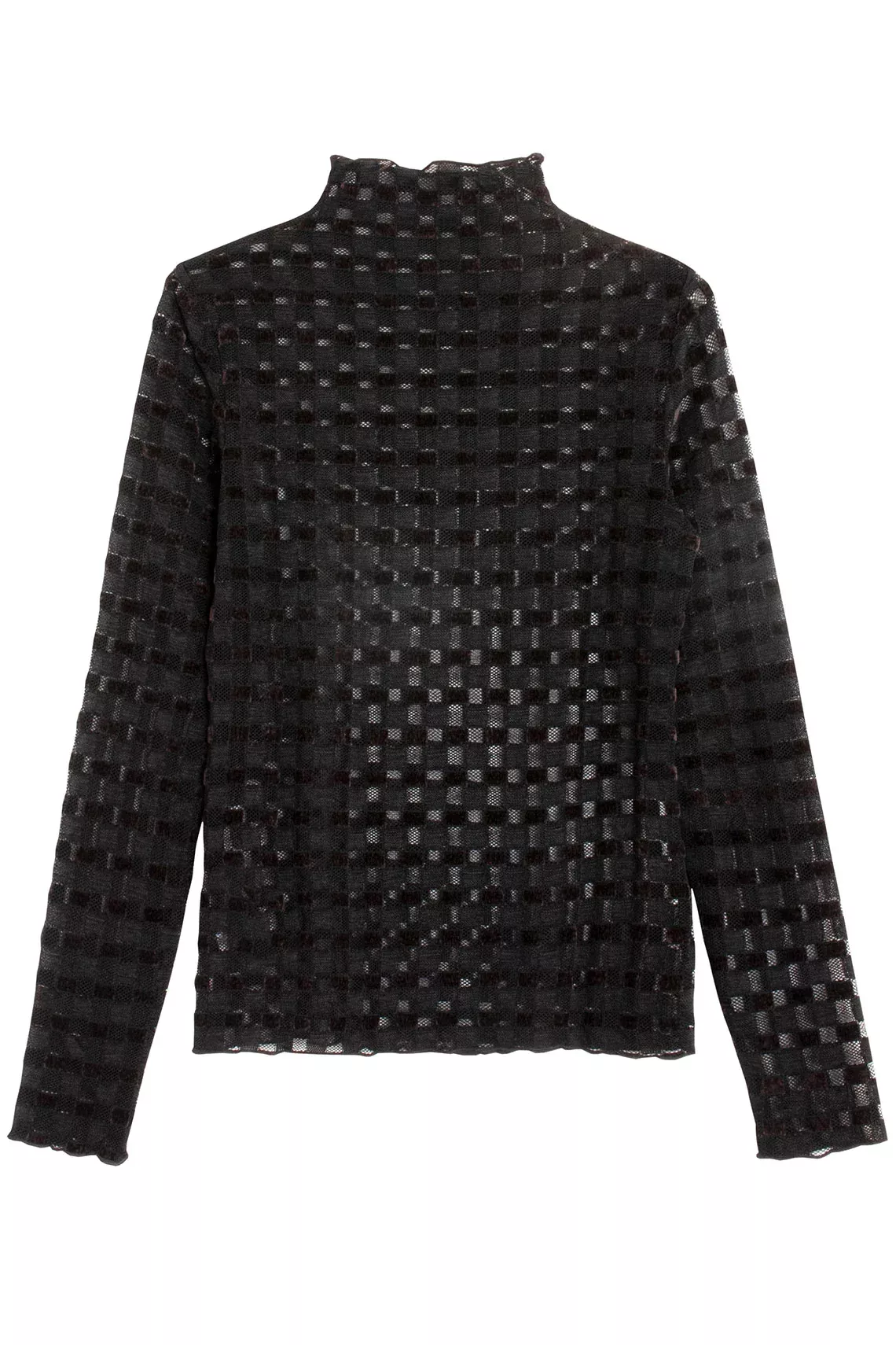 Black Harmony Mesh Top