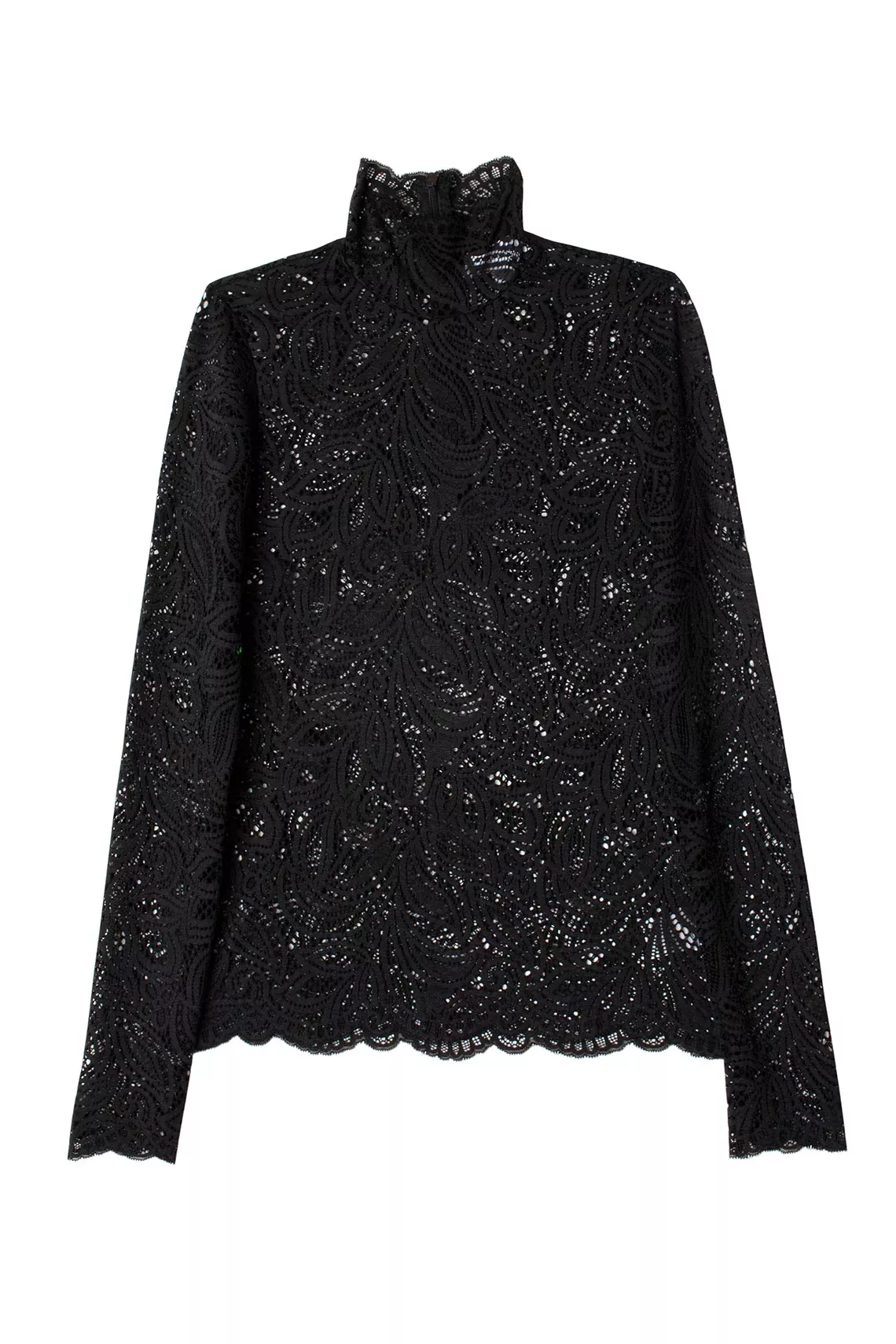 Black Lace Rodin Blouse